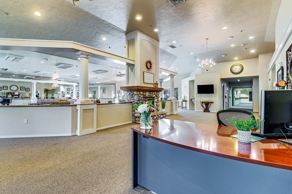 Reception area Vacaville Village